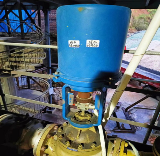 娄底HJC黄金城官网成功改造煤气紧急切断阀 创效11万元